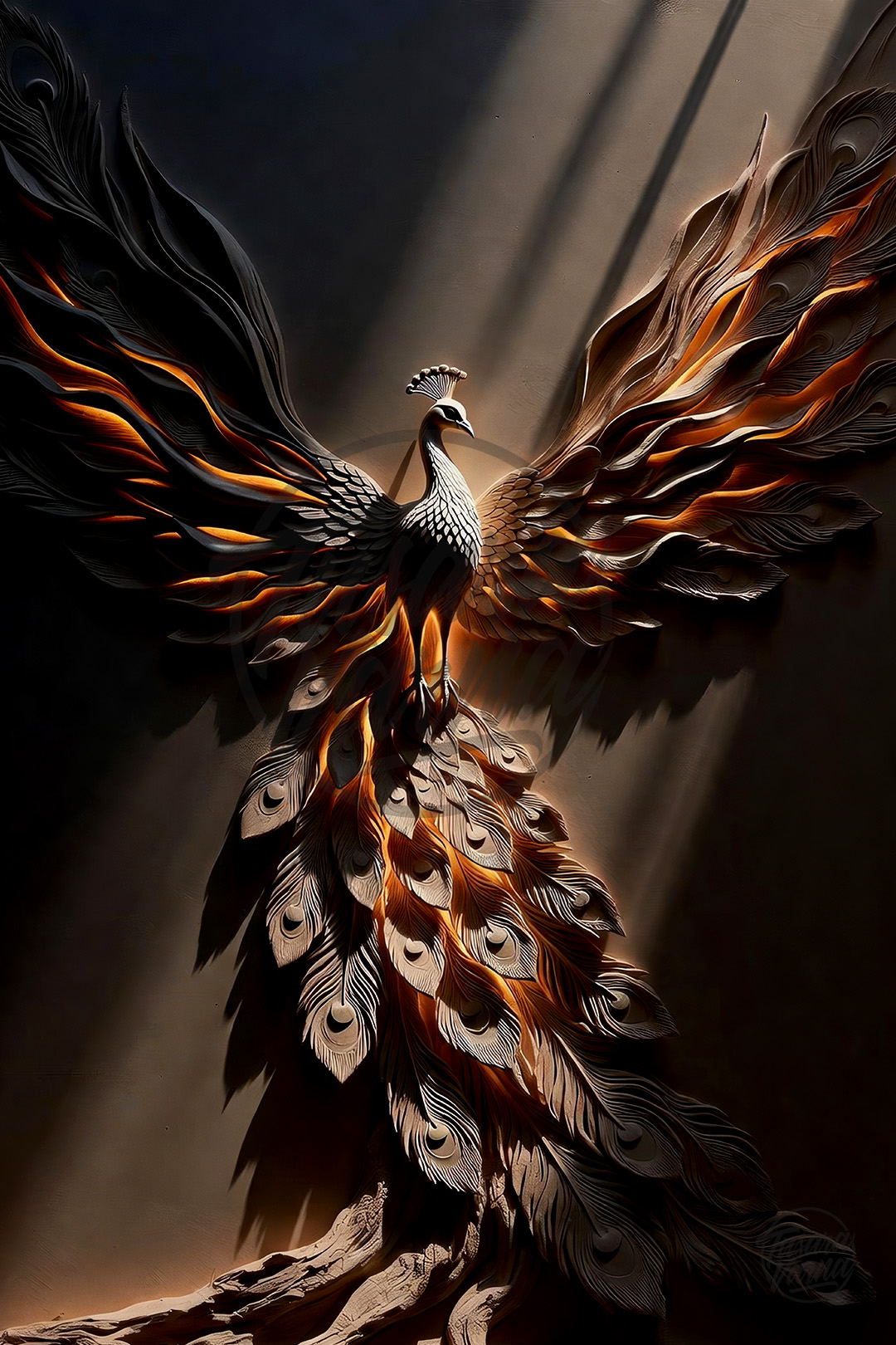 Flight of Peacock - Tusara Varna